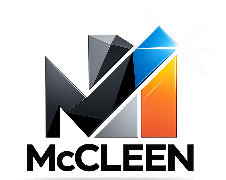 McCleen logo light mode
